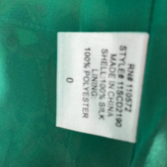 Twelfth Street by Cynthia Vincent>Silk Vintge Open Jacket Shoulder Pads GUC - Picture 6 of 9